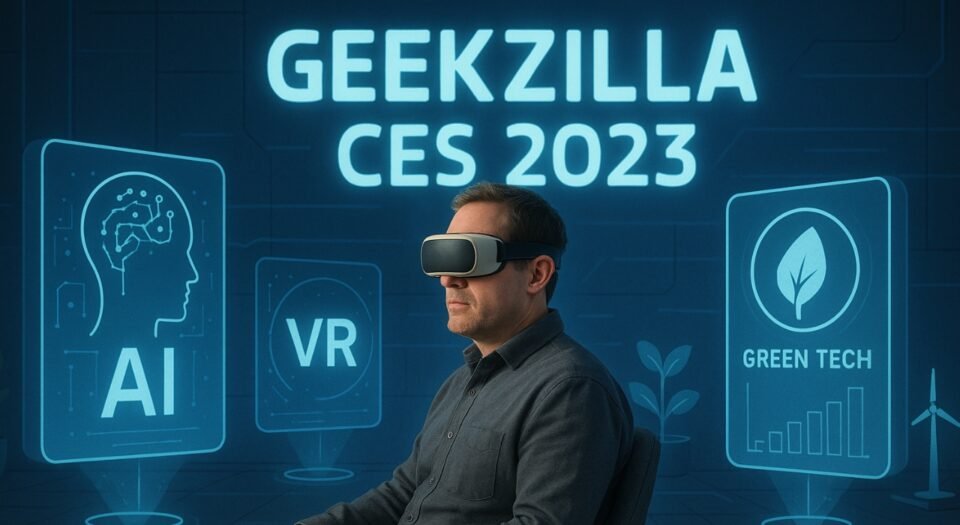 Geekzilla CES 2023 Future Guide of AI, VR, And Green Tech