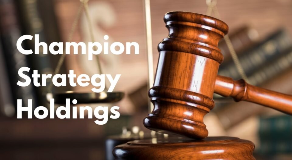 Is Champion Strategy Holdings Legit or a Scam